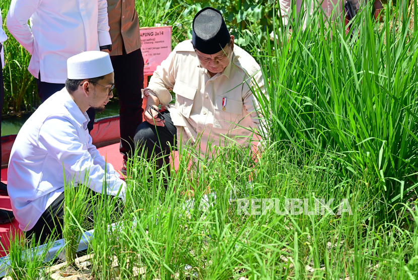 Sorotan di Lapangan: Prabowo Terpesona oleh Teknologi Drone Pertanian