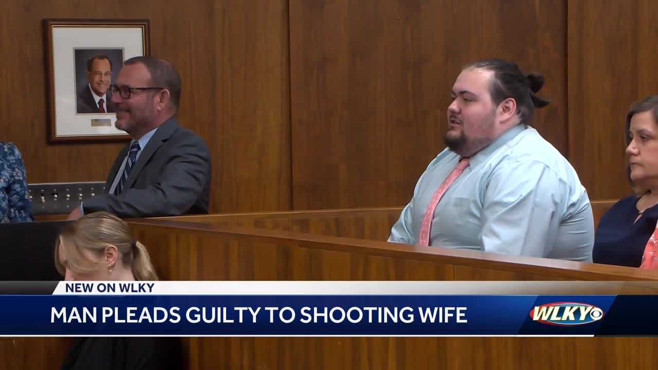 Southern Indiana man pleads guilty to shooting his wife