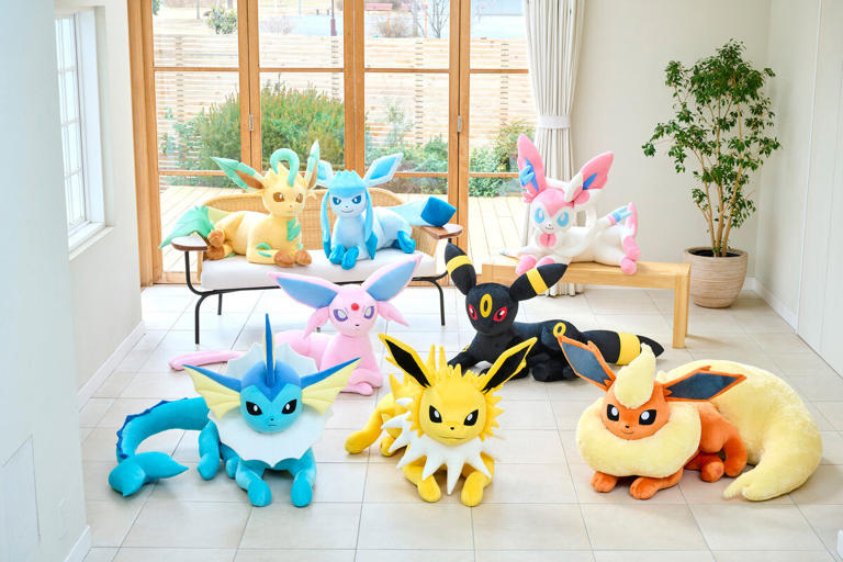 ポケモン ぬいぐるみ まとめ売り 5体 イーブイ 進化系 ポケモンセンター 値下げ⭐︎ ポケモン ぬいぐるみ イーブイ 進化系 まとめ売り