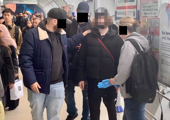 Boy, 16, held by undercover officers at Stratford Underground station (Anthony France)