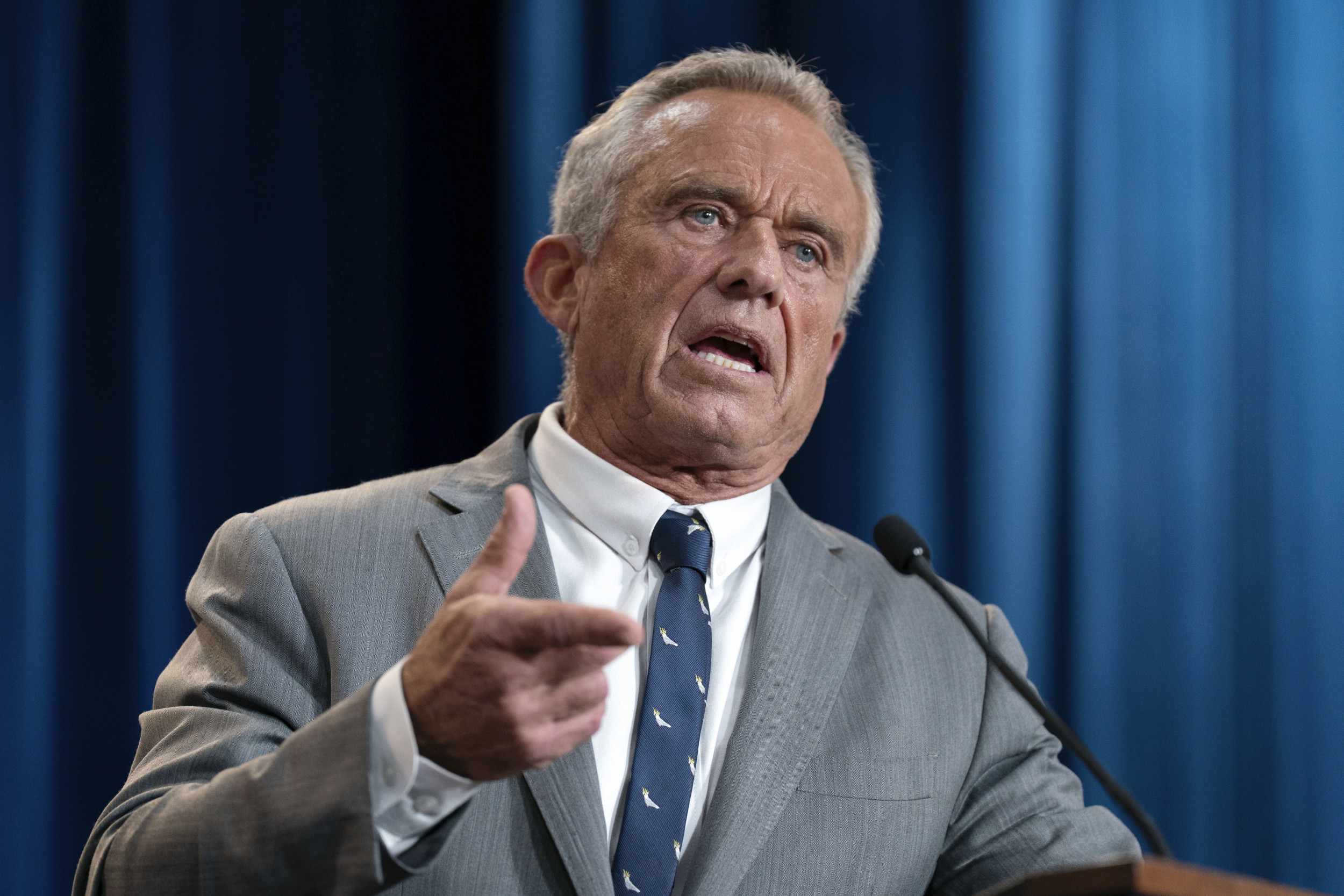 RFK Jr Says Girls Are 'Hitting Puberty Six Years Early'