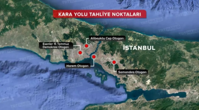 Tahliye planı hazır! İşte olası depremde İstanbul'da yaşayanların gönderileceği 11 il