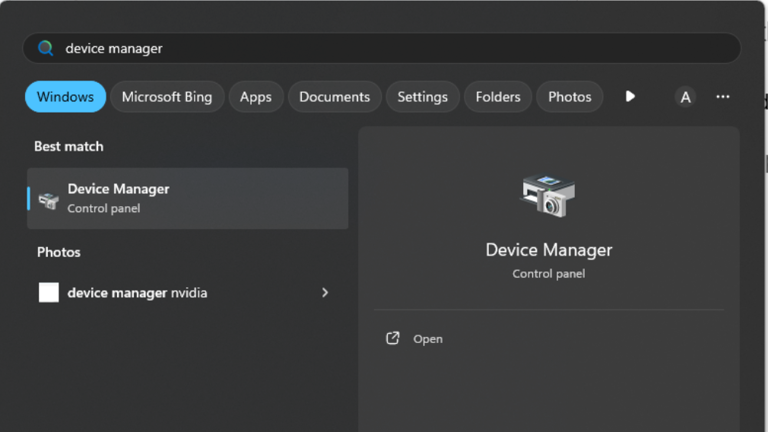A screenshot of the Windows Device Manager tool