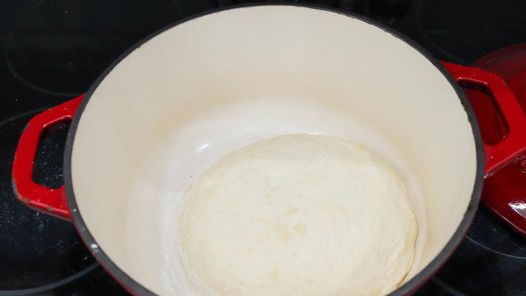 The Hardest Part Of Making This Homemade Crusty Bread Is Waiting For ...