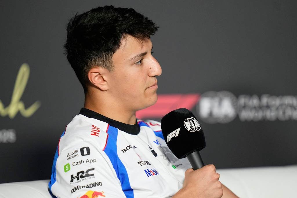Hadjar, piloto de Racing Bulls I AP