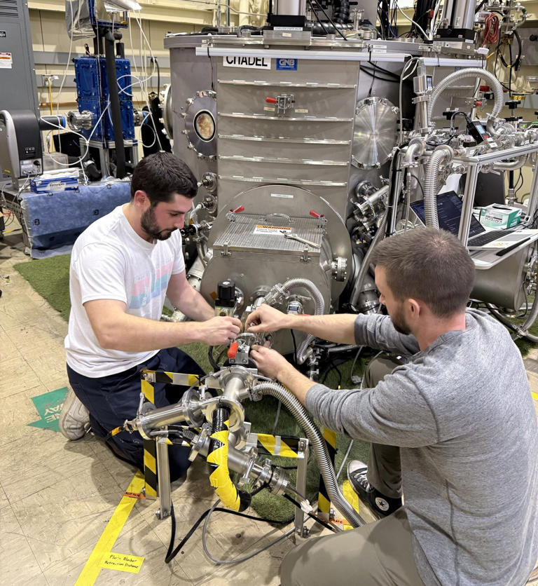 NASA tests key spacesuit parts inside this icy chamber