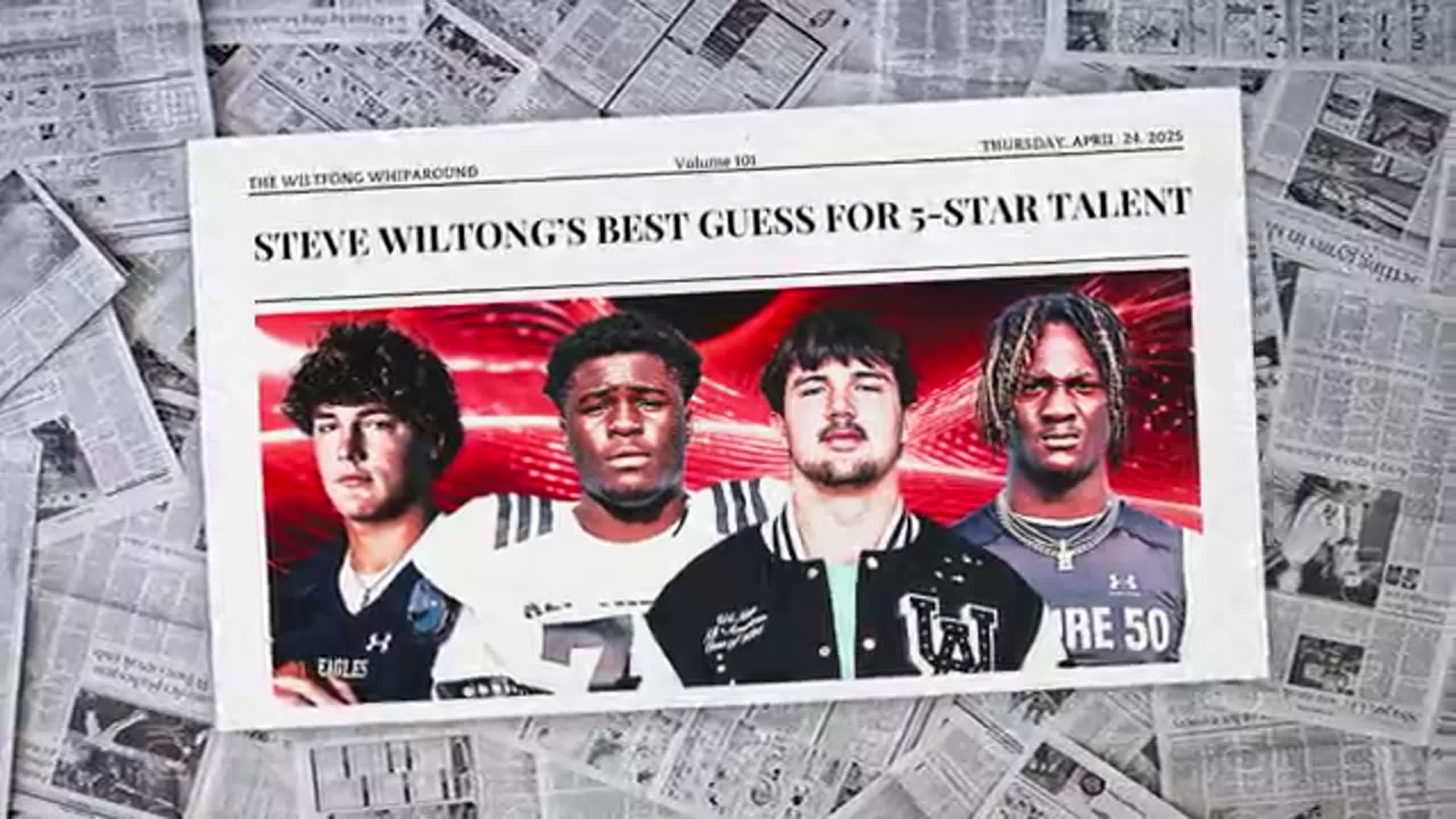 Steve Wiltfong Shares BEST GUESS for Top 5 Stars in 2026 Class