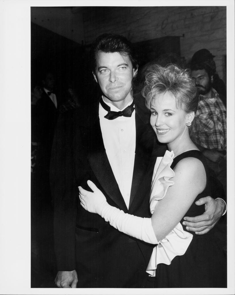 Jonathan and then-fiancee Genie at the Soap Opera Awards in 1986