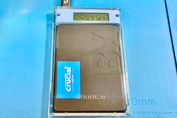 MACの内蔵HDD SSDの使用時間 健康状態みるための外付けSSD
