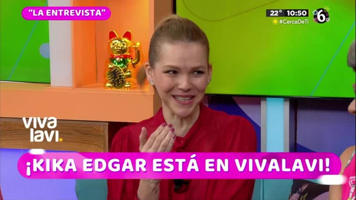 Kika Edgar en exclusiva en 'VivalaviMx'