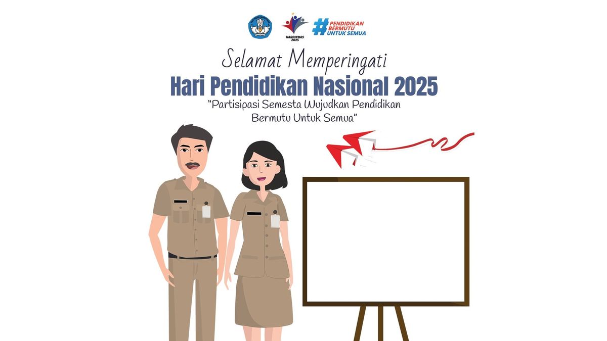 Twibbon Spesial untuk Hari Pendidikan Nasional 2 Mei 2025: Ramaikan Hardiknas dengan Semangat Positif!