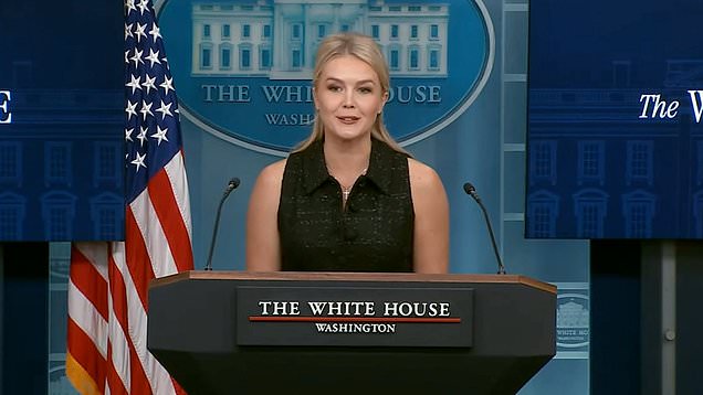 Leavitt: 'We encourage Kamala Harris to do speaking engagements' | Watch