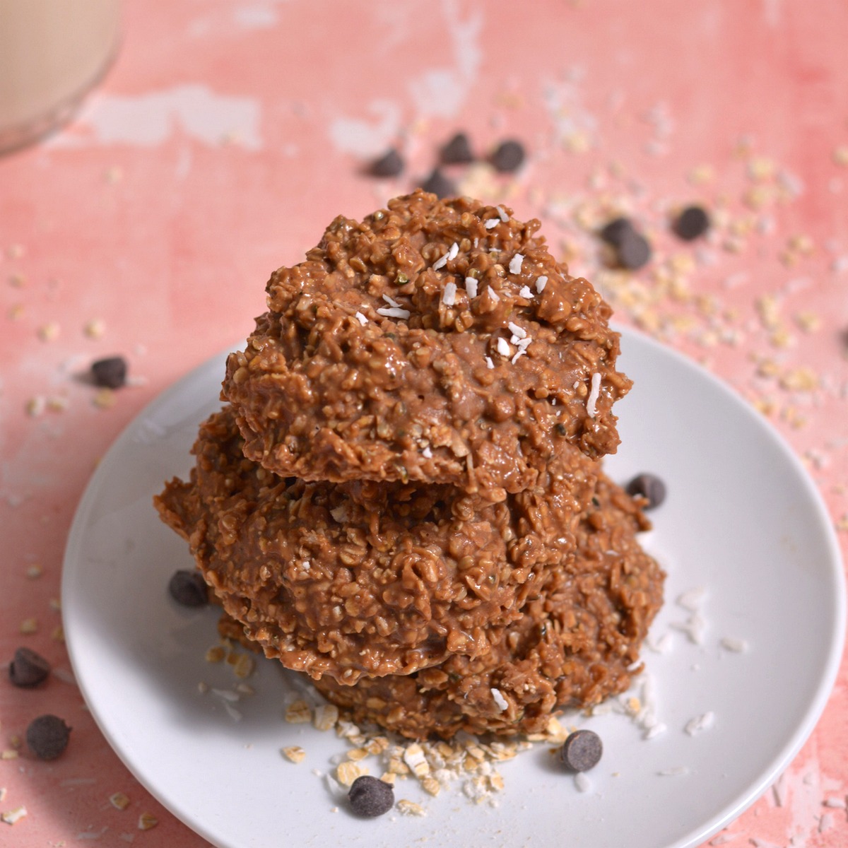 no-bake protein cookies (without protein powder)