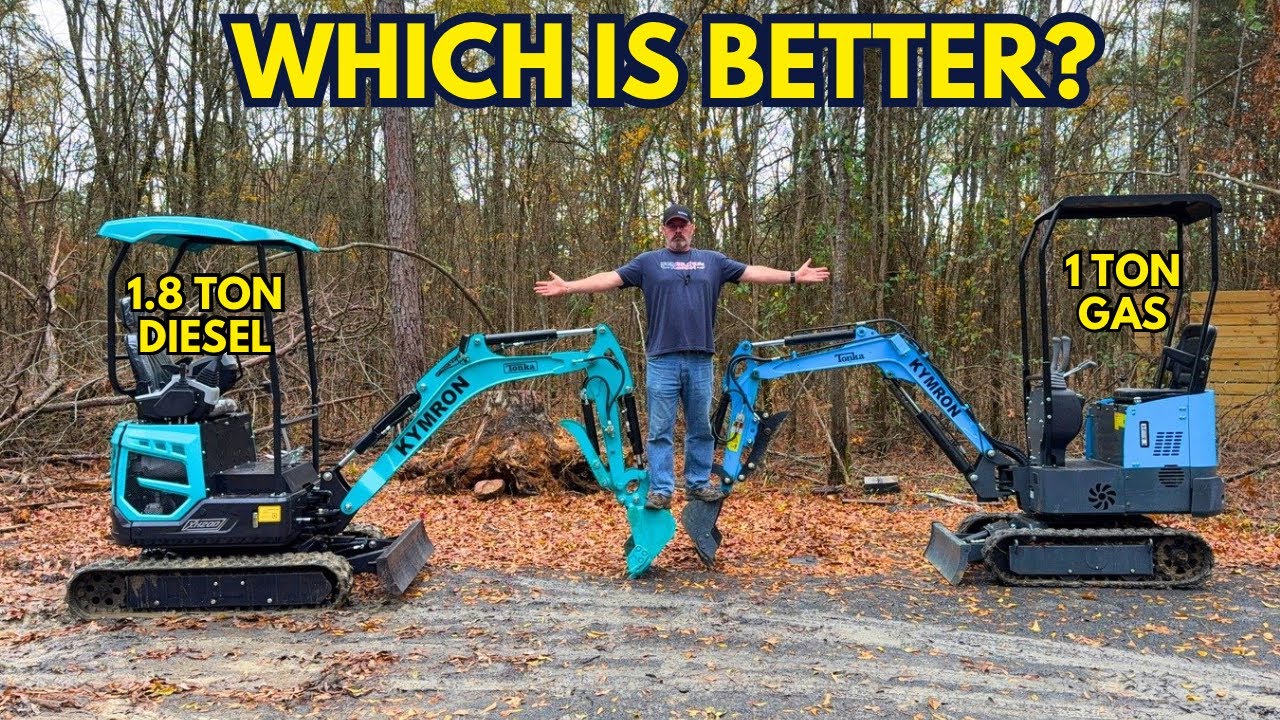 Gas vs Diesel Chinese Mini Excavator Comparison