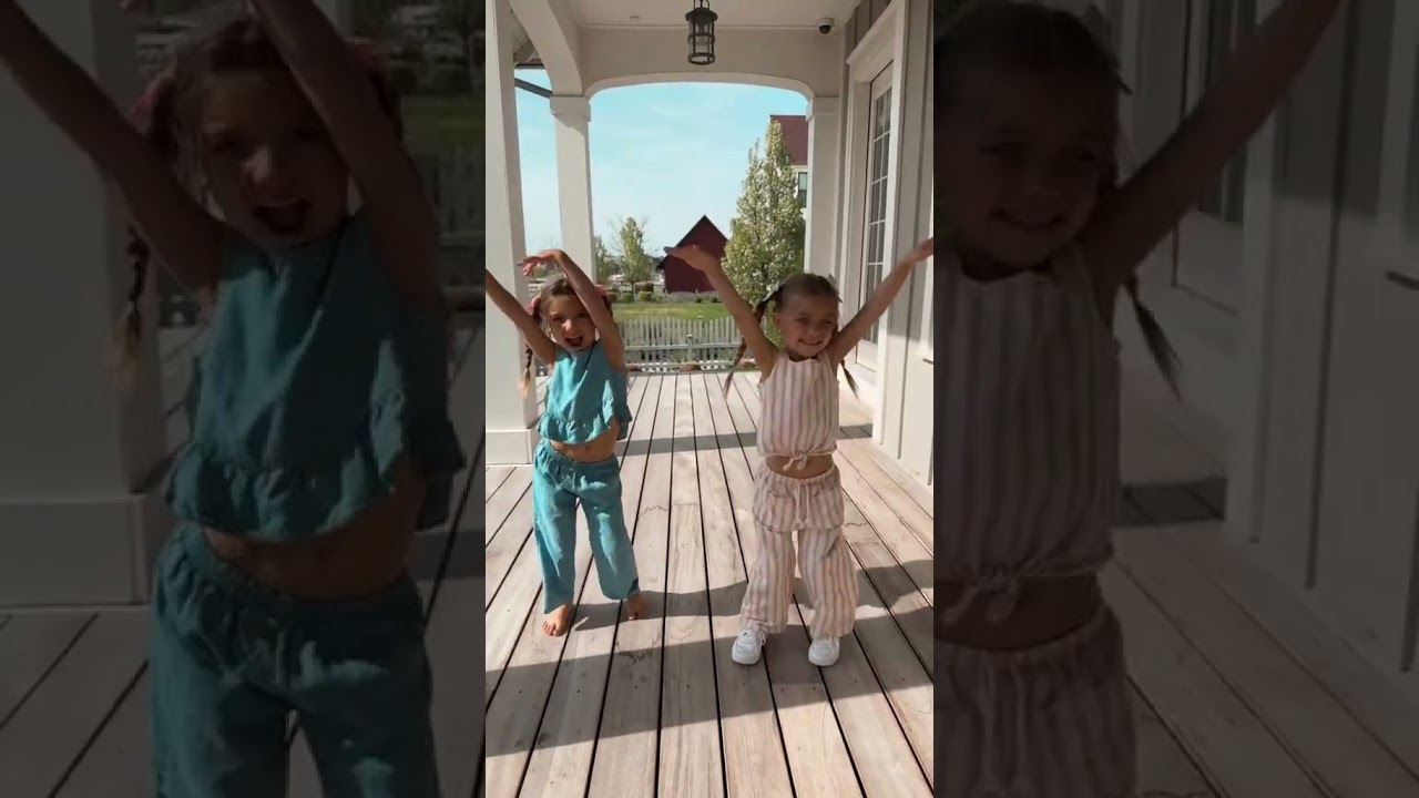 Identical twins perform a viral internet dance routine together perfectly