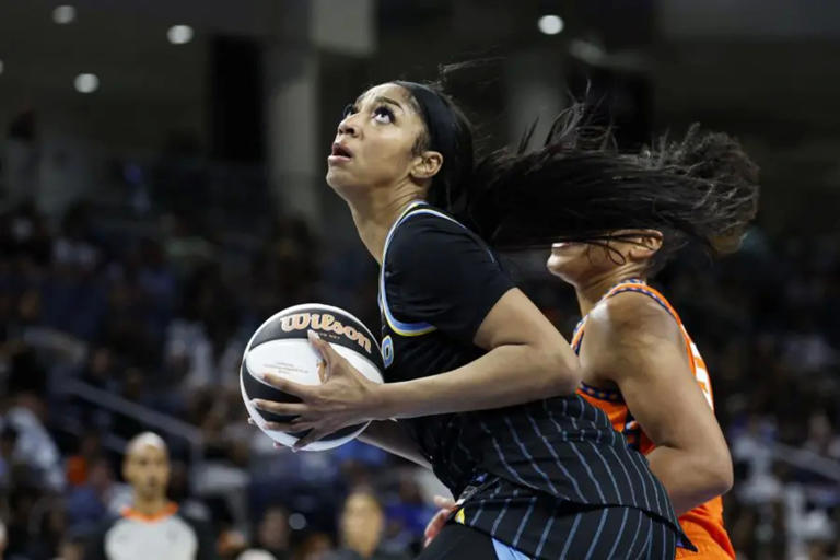 Chicago Sky forward Angel Reese