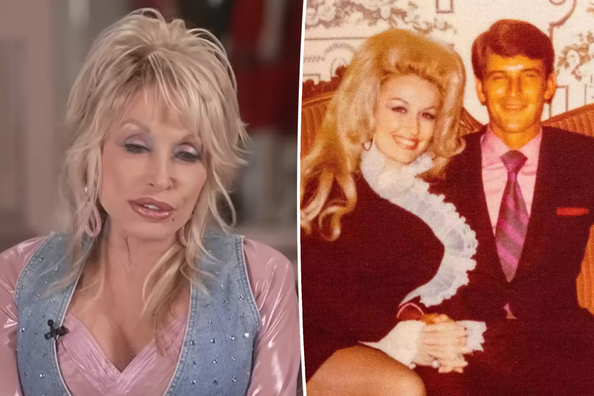 Dolly Parton gets emotional about late husband Carl Dean on live TV