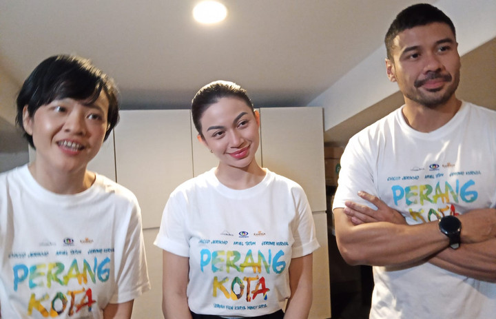 Ariel Tatum dan Chicco Jerikho Buka Rahasia Syuting Film Epik Perang Kota di Surabaya Ariel Tatum dan Chicco Jerikho Buka Rahasia Syuting Film Epik Perang Kota di Surabaya