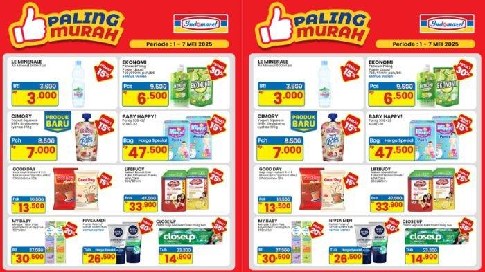 Katalog Promosi Indomaret 3 Mei 2025: Harga Spesial Minyak Goreng Sania 2Liter hanya Rp37.500