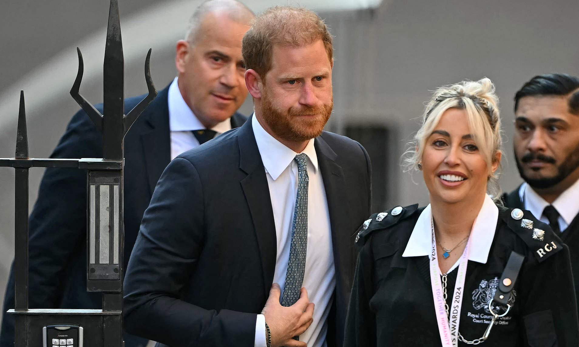 Prince Harry says he won't bring Meghan and his children back to the UK