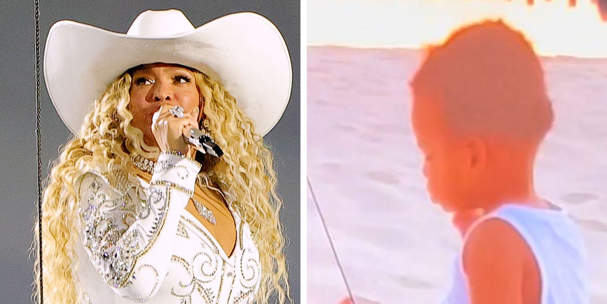 Beyoncé’s Son, Sir, Makes a Sneaky Appearance During Her Cowboy Carter Tour