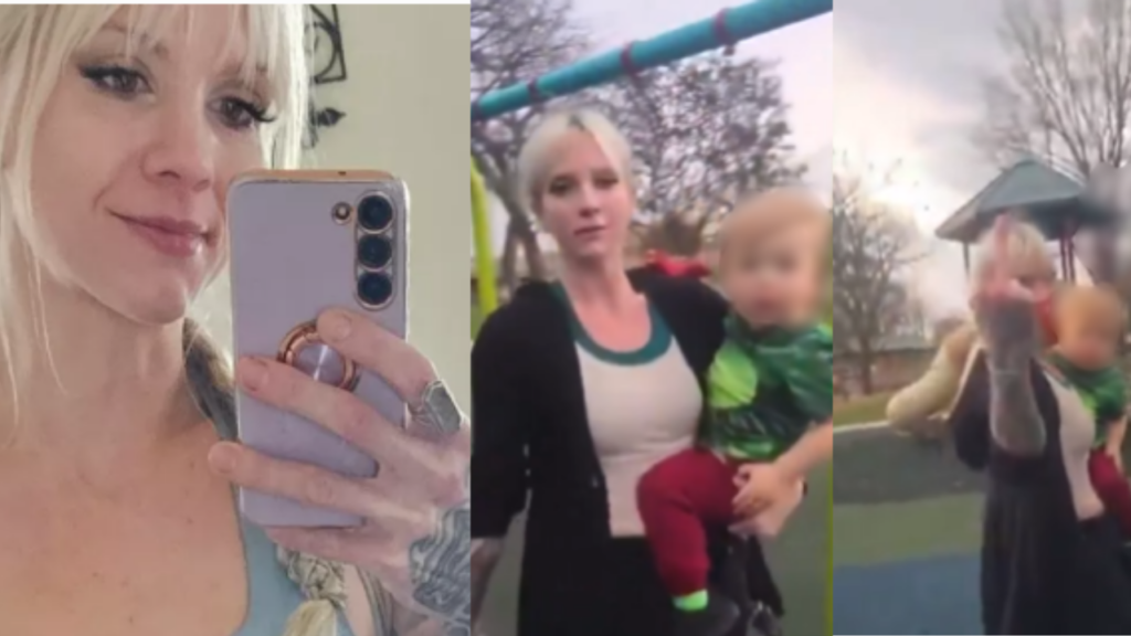 White Mother on Video Using Racial Slur Against Black Child With Autism(00)