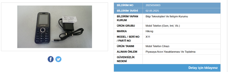 Ticaret Bakanlığı harekete geçti: 4 telefon modeli için toplatma kararı!