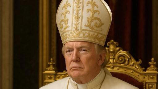 Ce serait mon choix numéro un : Trump publie un portrait de lui habillé… en pape