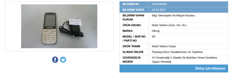 Ticaret Bakanlığı harekete geçti: 4 telefon modeli için toplatma kararı!