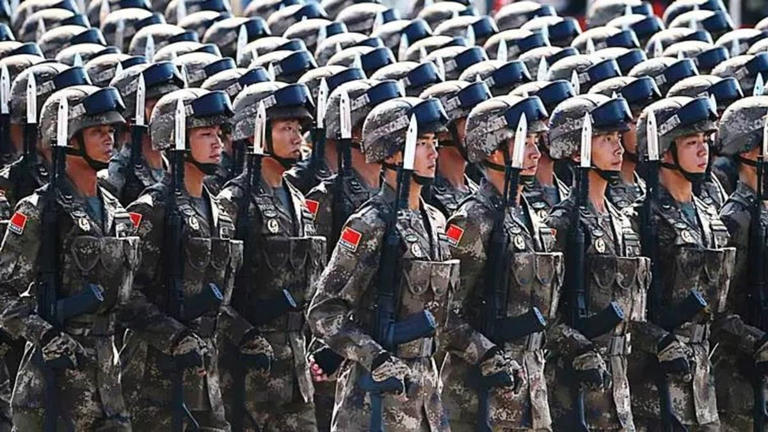 China is growing significantly in military strength. India needs to be conscious of the growing capability gap and needs to build its conventional military strength and find game-changing combat solutions. Image: AP