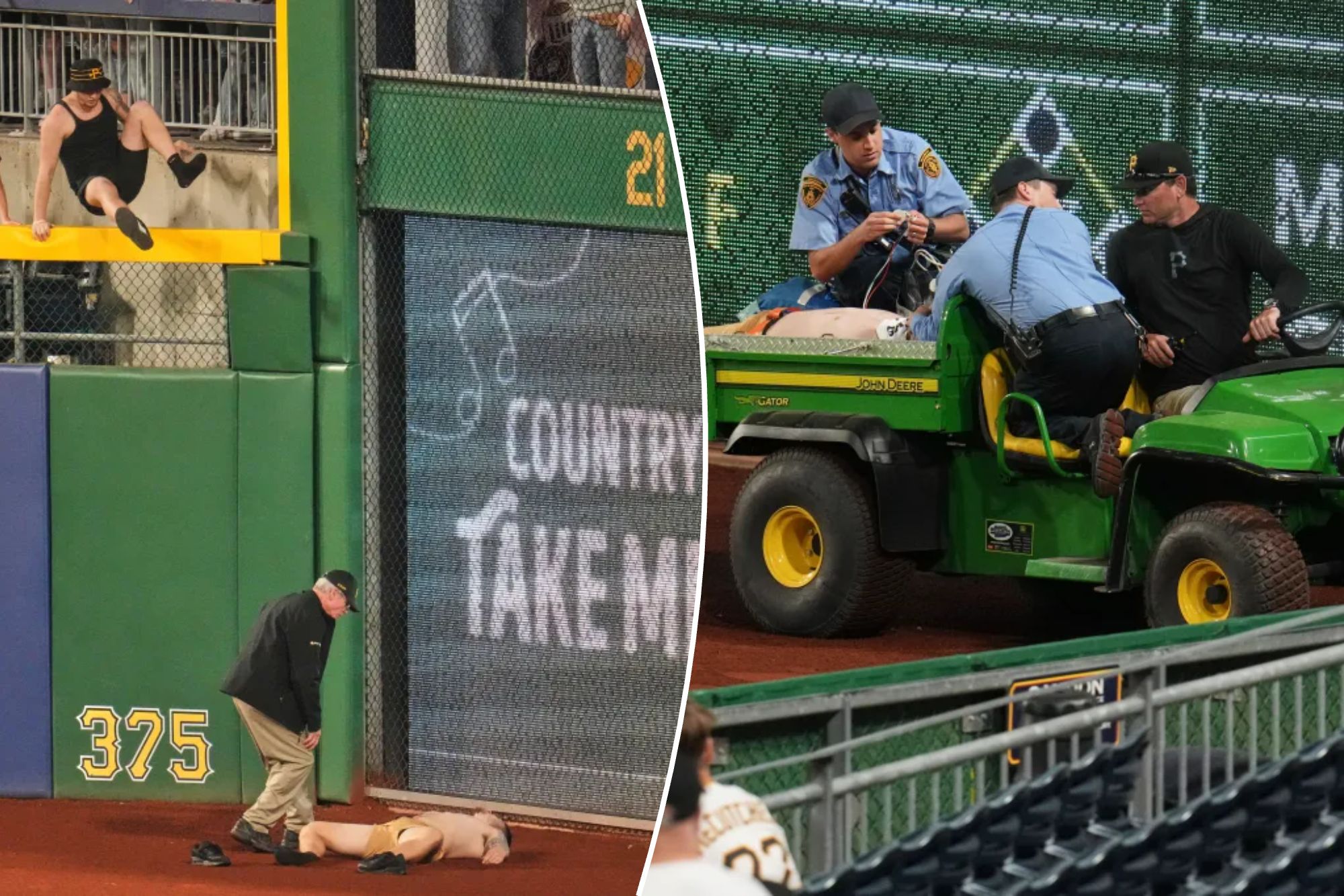 Fan who fell 21 feet onto field at Pirates game now awake in positive