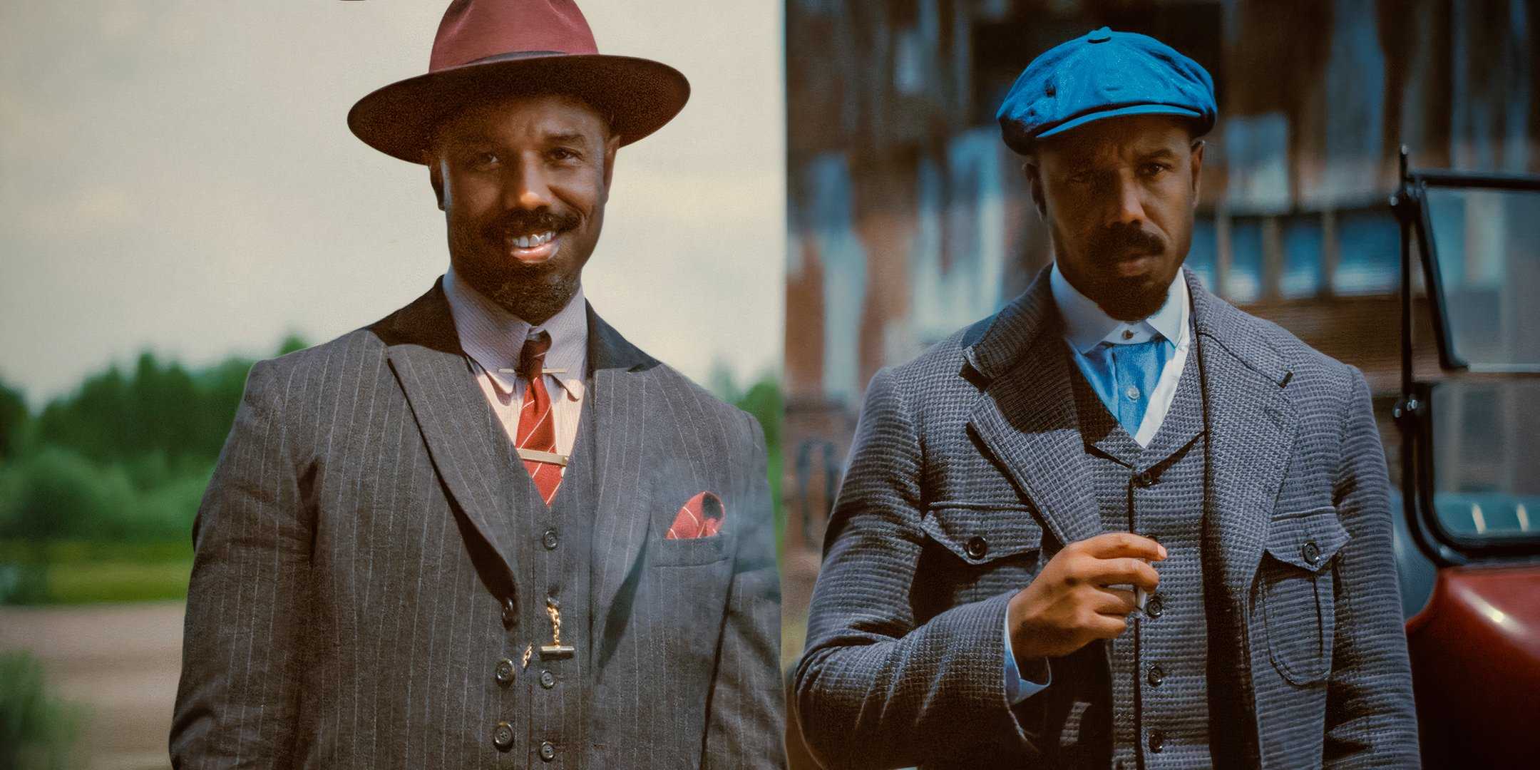 Майкл Б. Джордан в образе гангстера 1930-х годов