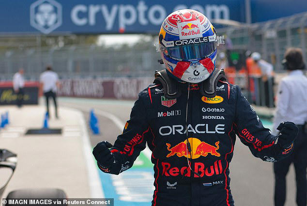 Max Verstappen claimed pole at the Miami Grand Prix - the week he became a first-time father