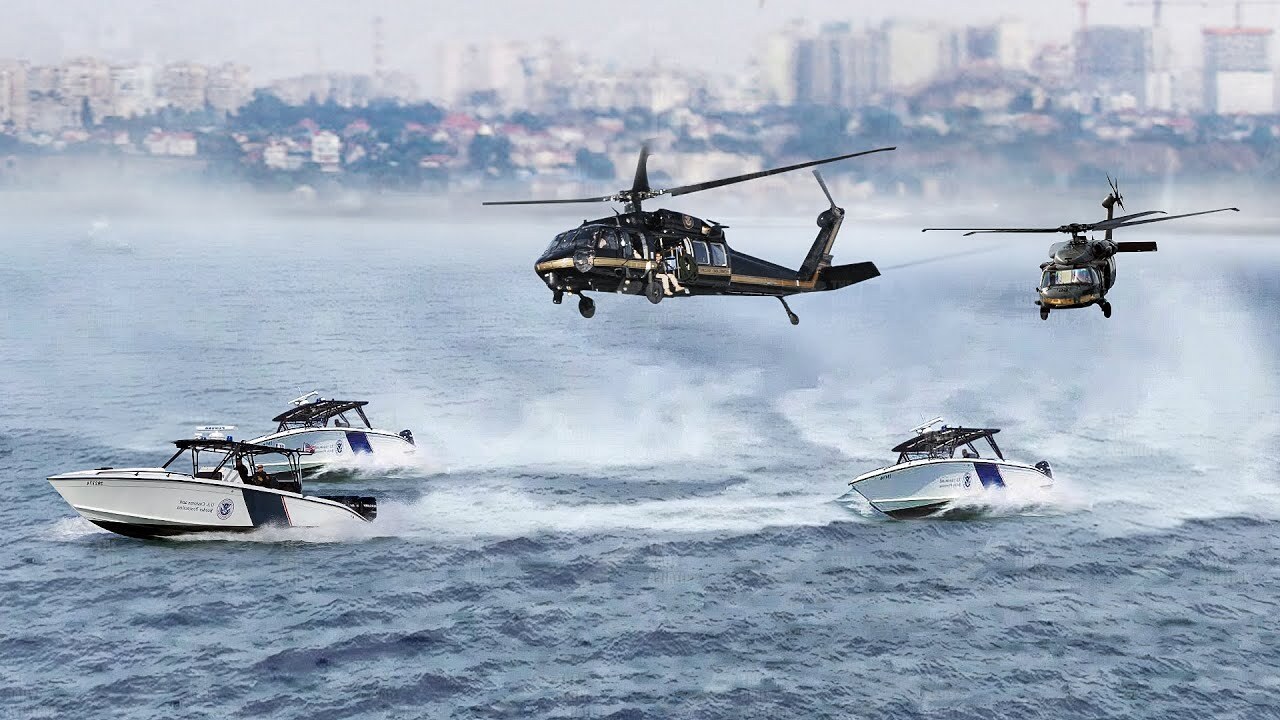 US Border Patrol's advanced methods for pursuing and intercepting fast ...
