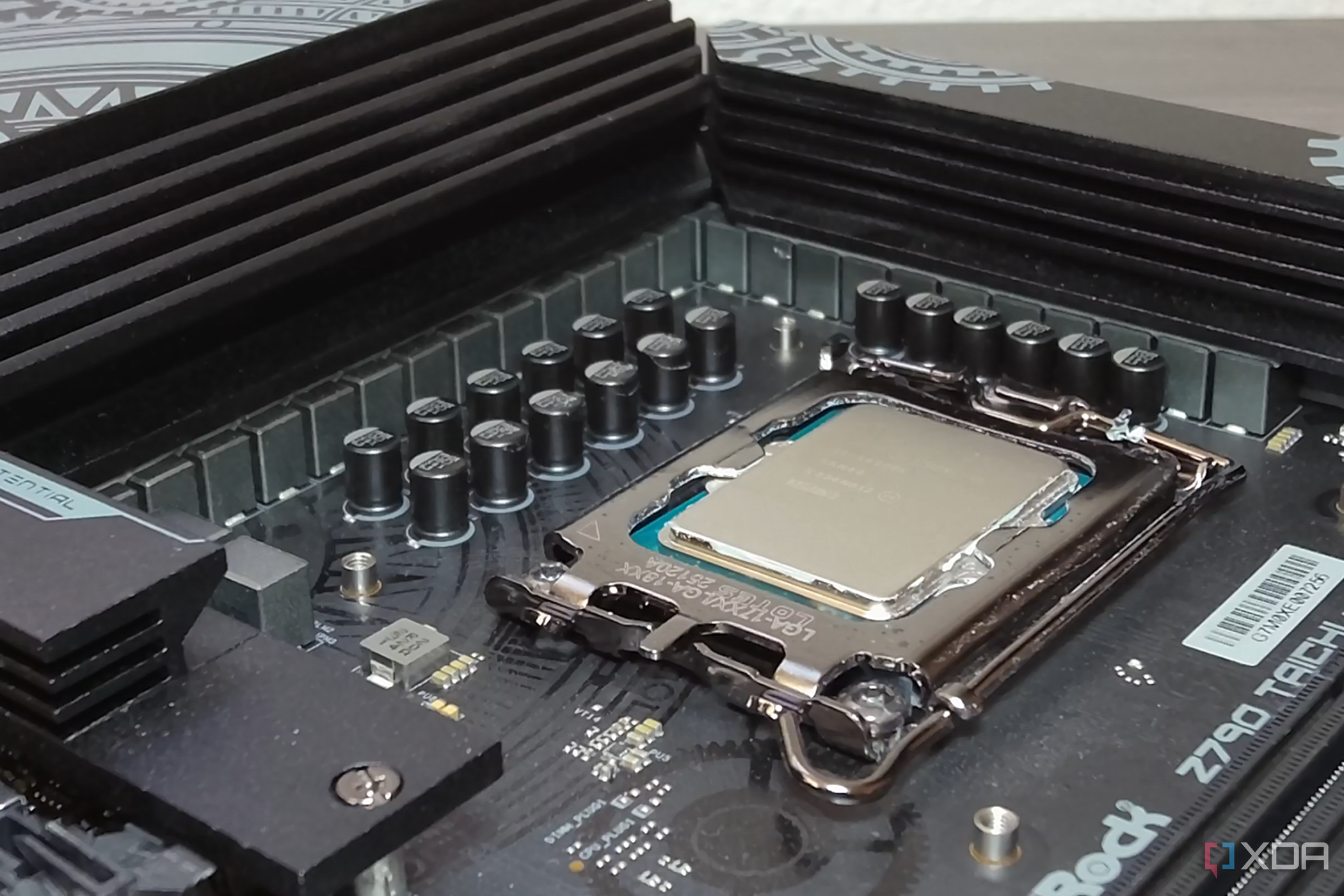 Z790 Taichi Lite motherboard VRMs.