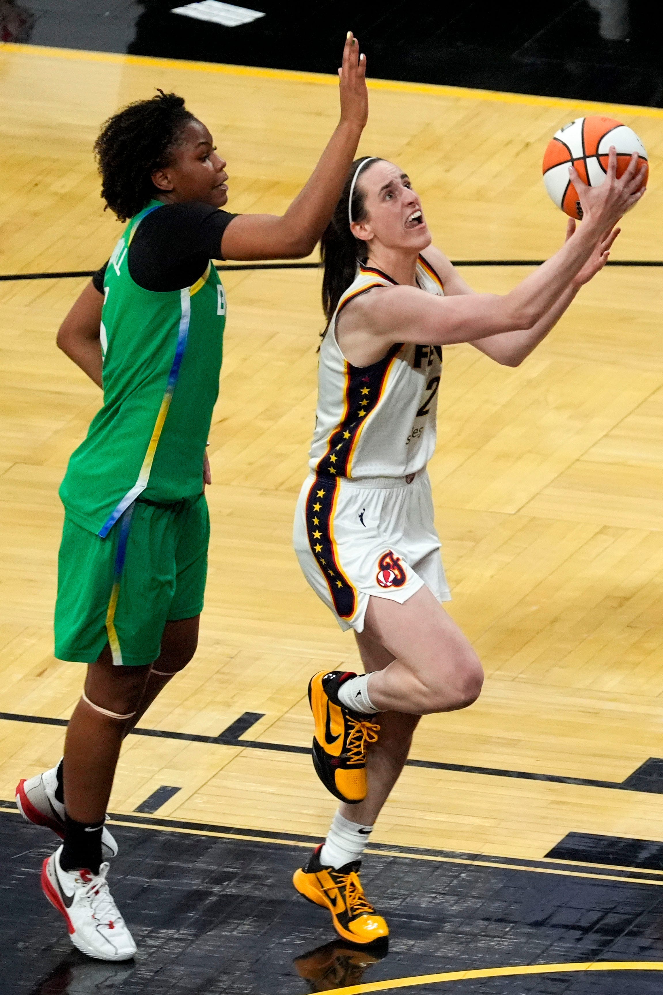 Indian Fever star Caitlin Clark’s return to Iowa in images