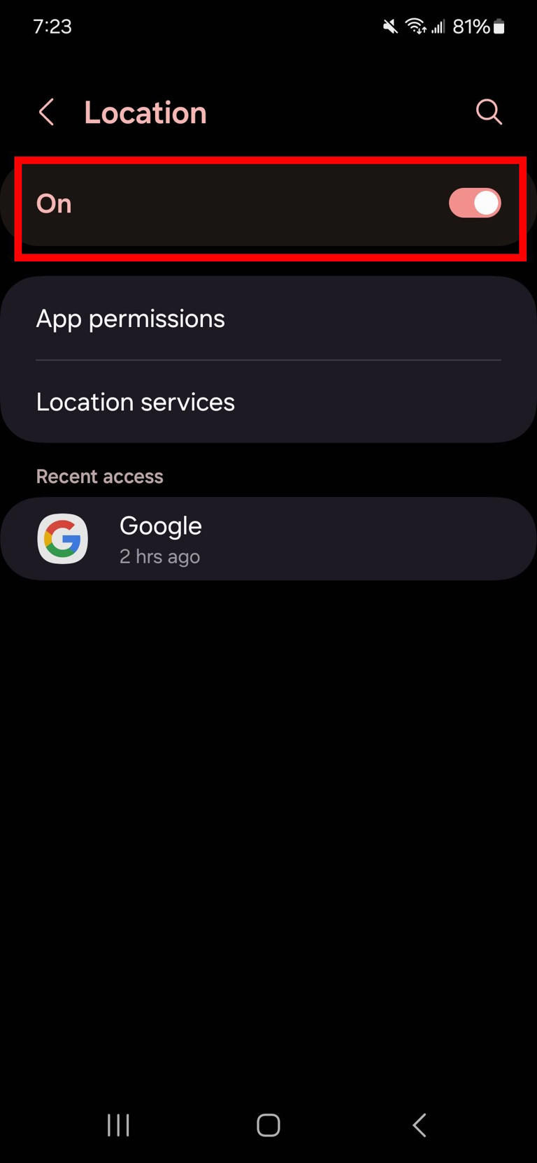 How to turn off app location tracking on your Android phone
