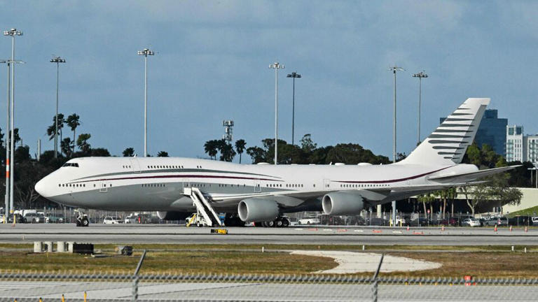 A luxurious Boeing 747-8 Intercontinental is set to become US President Donald Trump's new official aircraft with the call sign 'Air Force One' after the Qatar government decided to 'gift' the Queen of the Skies to the Trump administration.