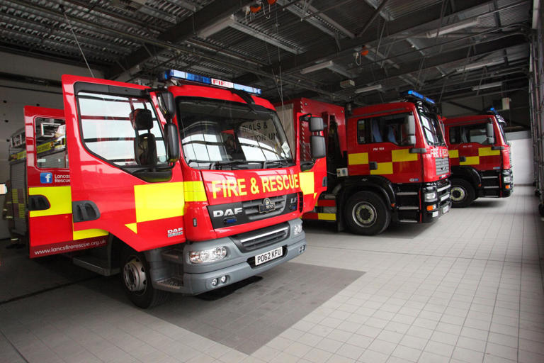 Fire at derelict building in Burnley's Finsley Gate