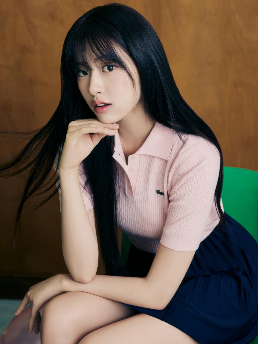 フォト】IVEユジン、LACOSTE春夏キャンペーンで多彩な魅力アピール