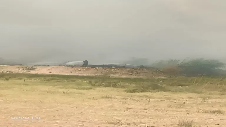 نشوب حريق بقرية الجبلاو في قنا (3)