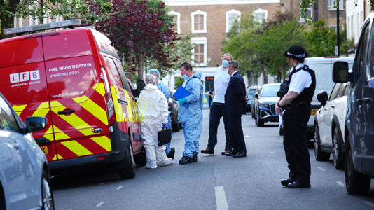 Police are investigating a fire at a house owned by the prime minister in north London. Pic: PA