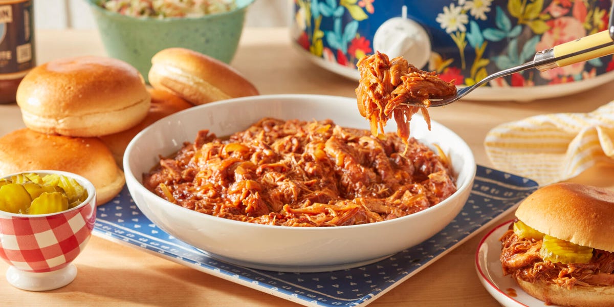 Slow Cooker BBQ Chicken Is Ready for Picnic Season