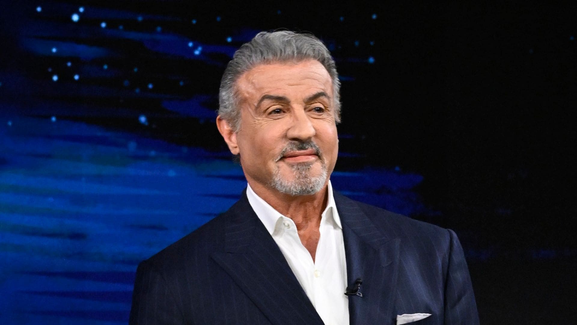 Sylvester Stallone wears his best to his daughter's graduation in Miami