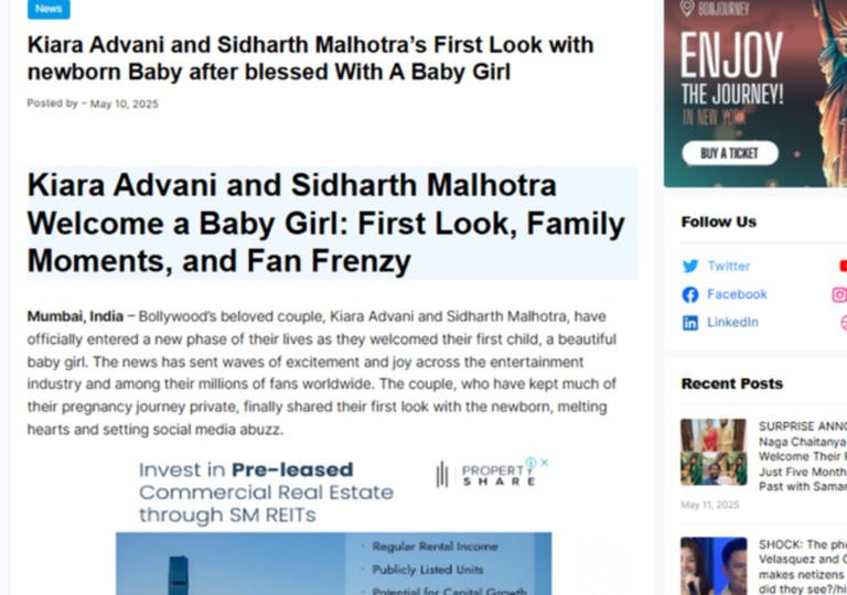 Fact check: Sidharth Malhotra and Kiara Advani blessed with a baby girl? Know the truth behind viral photo