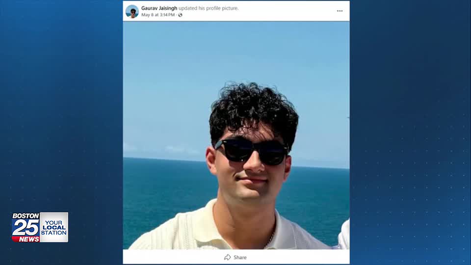 Bentley student dies after accidentally falling from balcony during