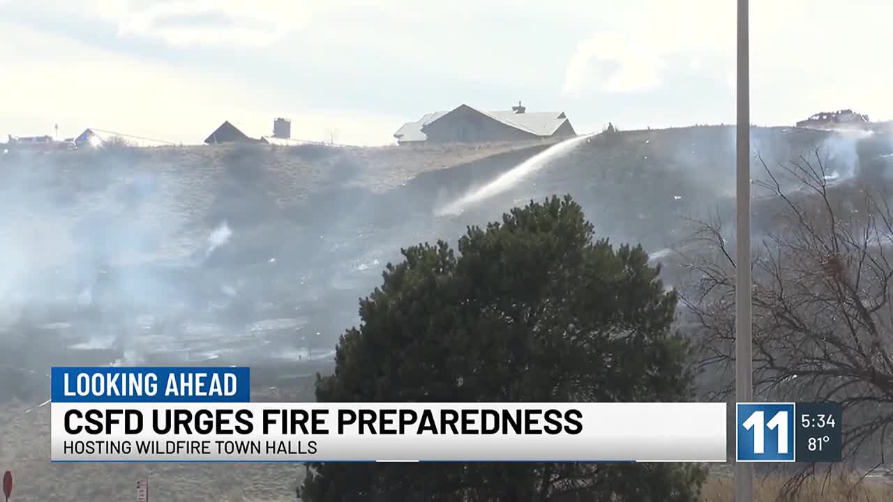 Colorado Springs Fire Department preparing you for wildfires