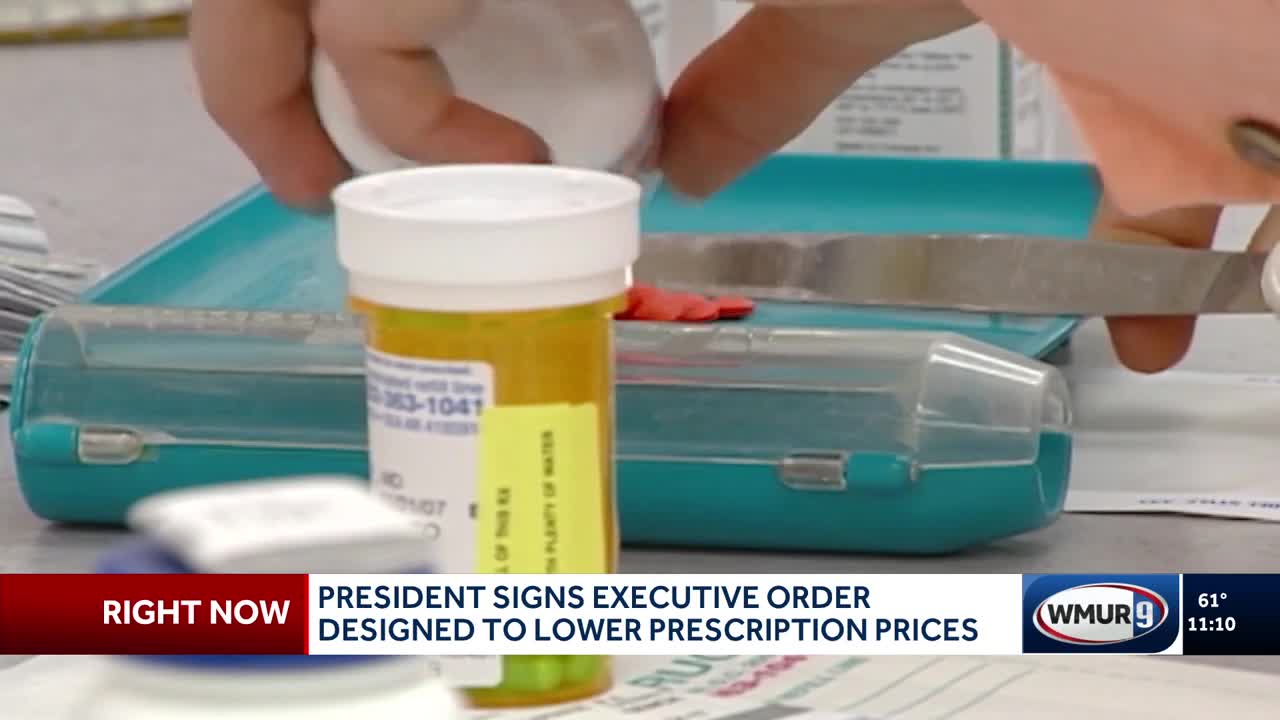 President signs executive order designed to lower prescription prices