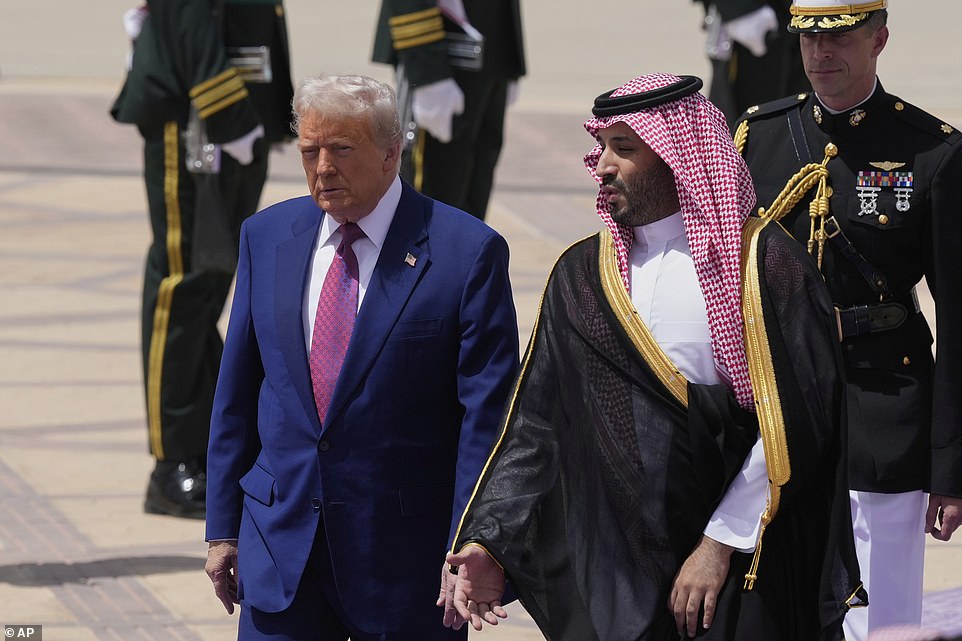 Trump arrives in Saudi Arabia aeeking major US deals during Gulf tour