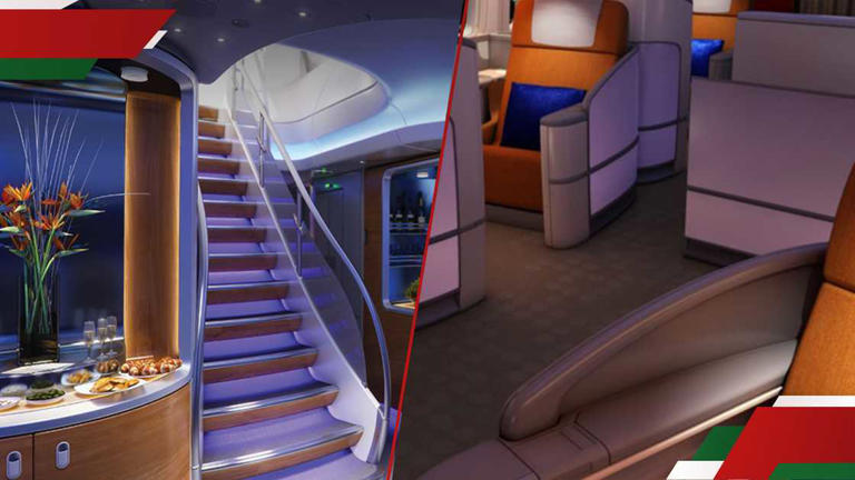 Images showing inside the Boeing 747-8 jumbo jet. Photo: Boeing. Source: UGC